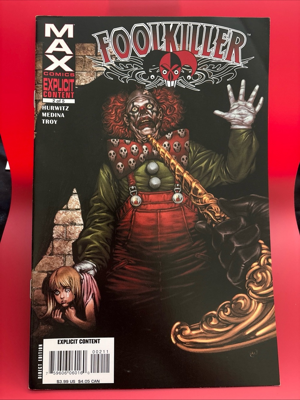FOOLKILLER #2 MARVEL COMICS MAX (2008)
